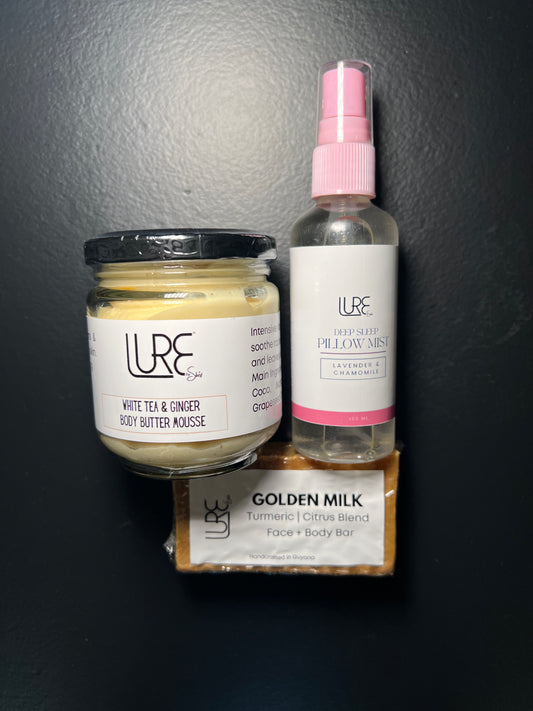 Lure by Shiv: Pillow mist | Body wash | Body butter