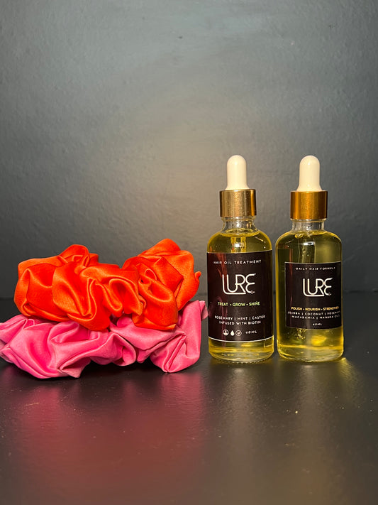 LURE by Shiv: Hair oils | Hair scrunchies