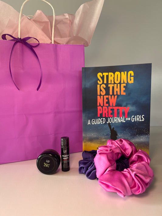 LURE BY SHIV: Journal | Lip Scrub and Balm | Hair Scrunchies